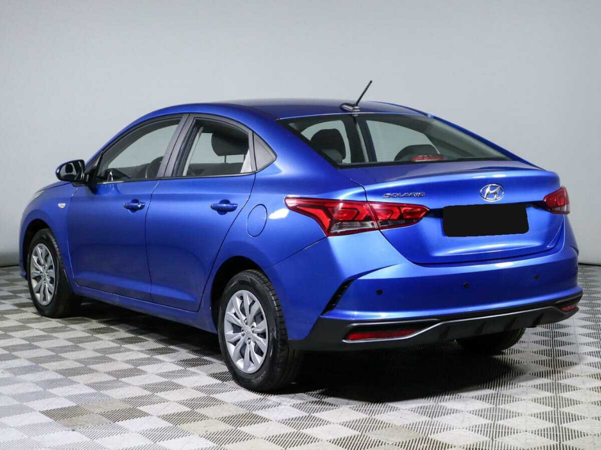 Hyundai Solaris 2021 года с пробегом. Фото: #5