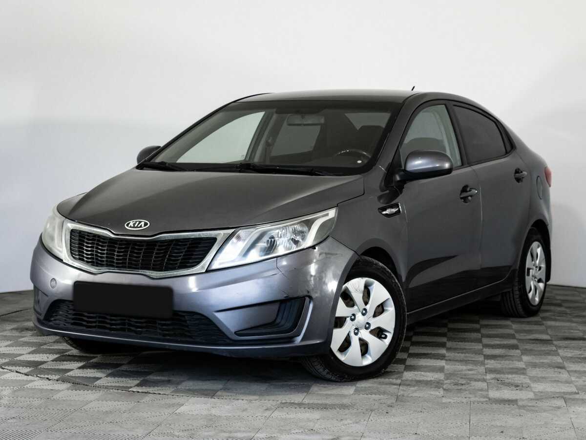 Kia Rio 2014 года с пробегом. Посмотреть фото