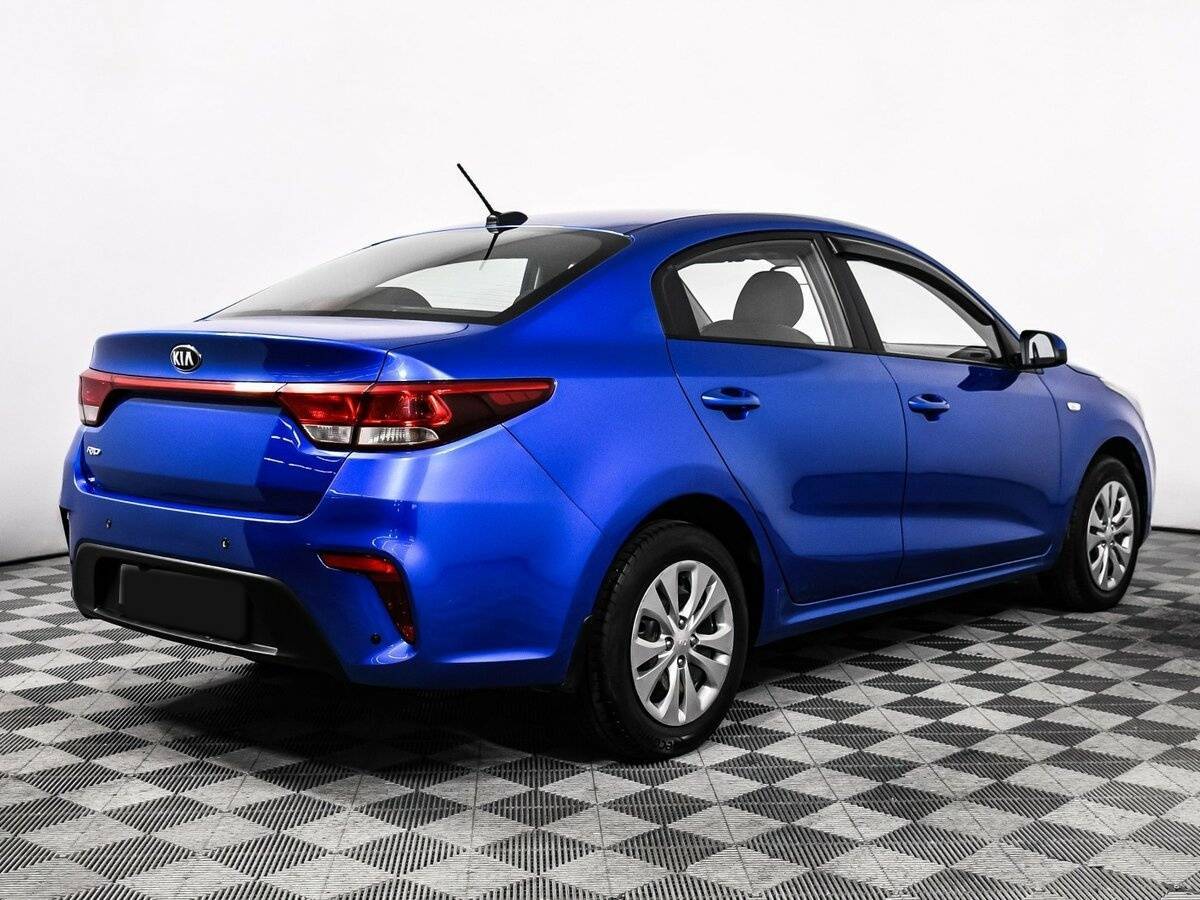 Kia Rio 2019 года с пробегом. Фото: #4