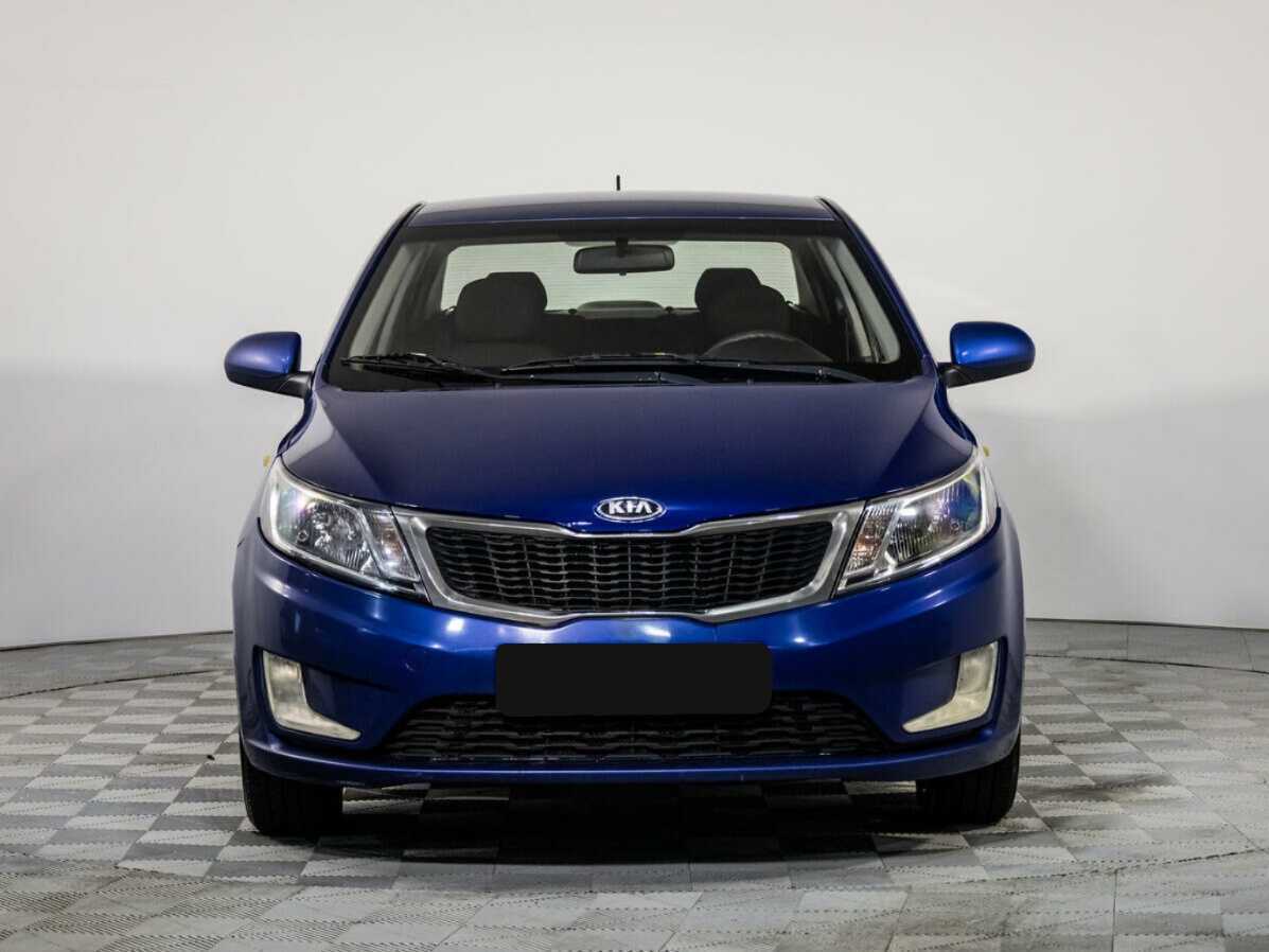 Kia Rio 2013 года с пробегом. Посмотреть фото