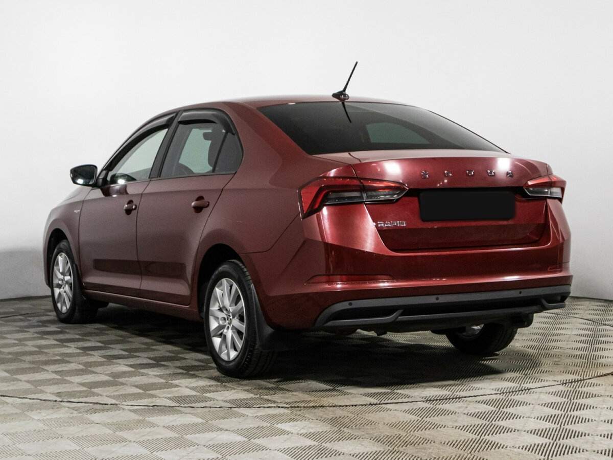 Skoda Rapid 2021 года с пробегом. Фото: #6
