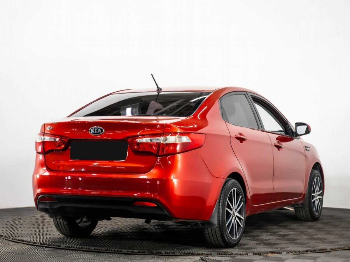 Kia Rio 2012 года с пробегом. Фото: #3