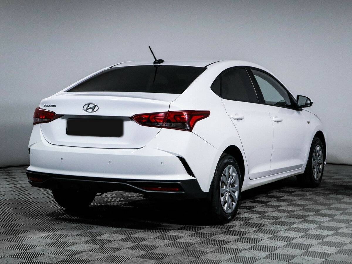 Hyundai Solaris 2021 года с пробегом. Фото: #4
