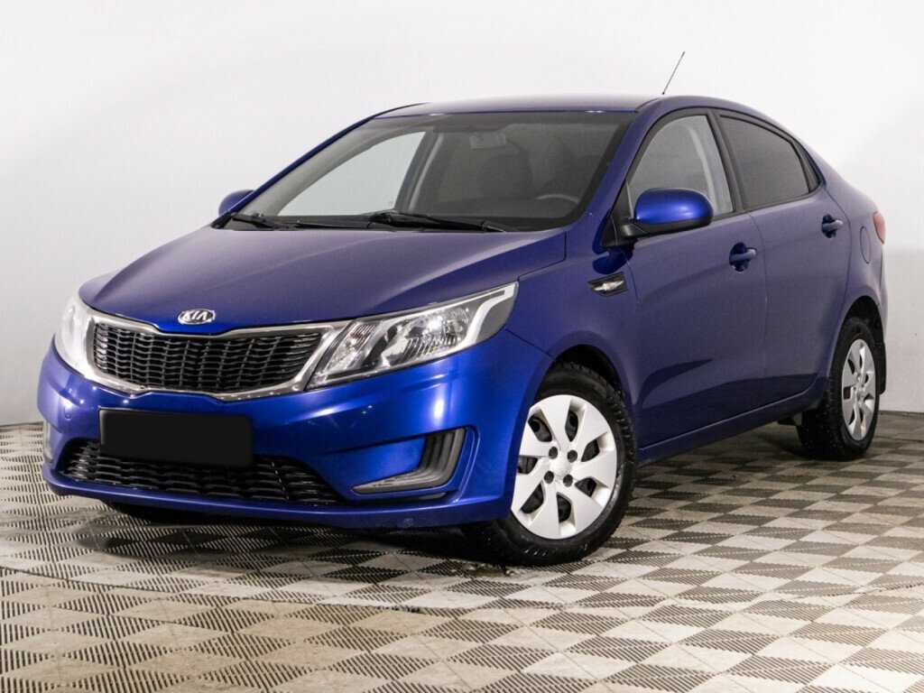Kia Rio 2013 года с пробегом. Посмотреть фото