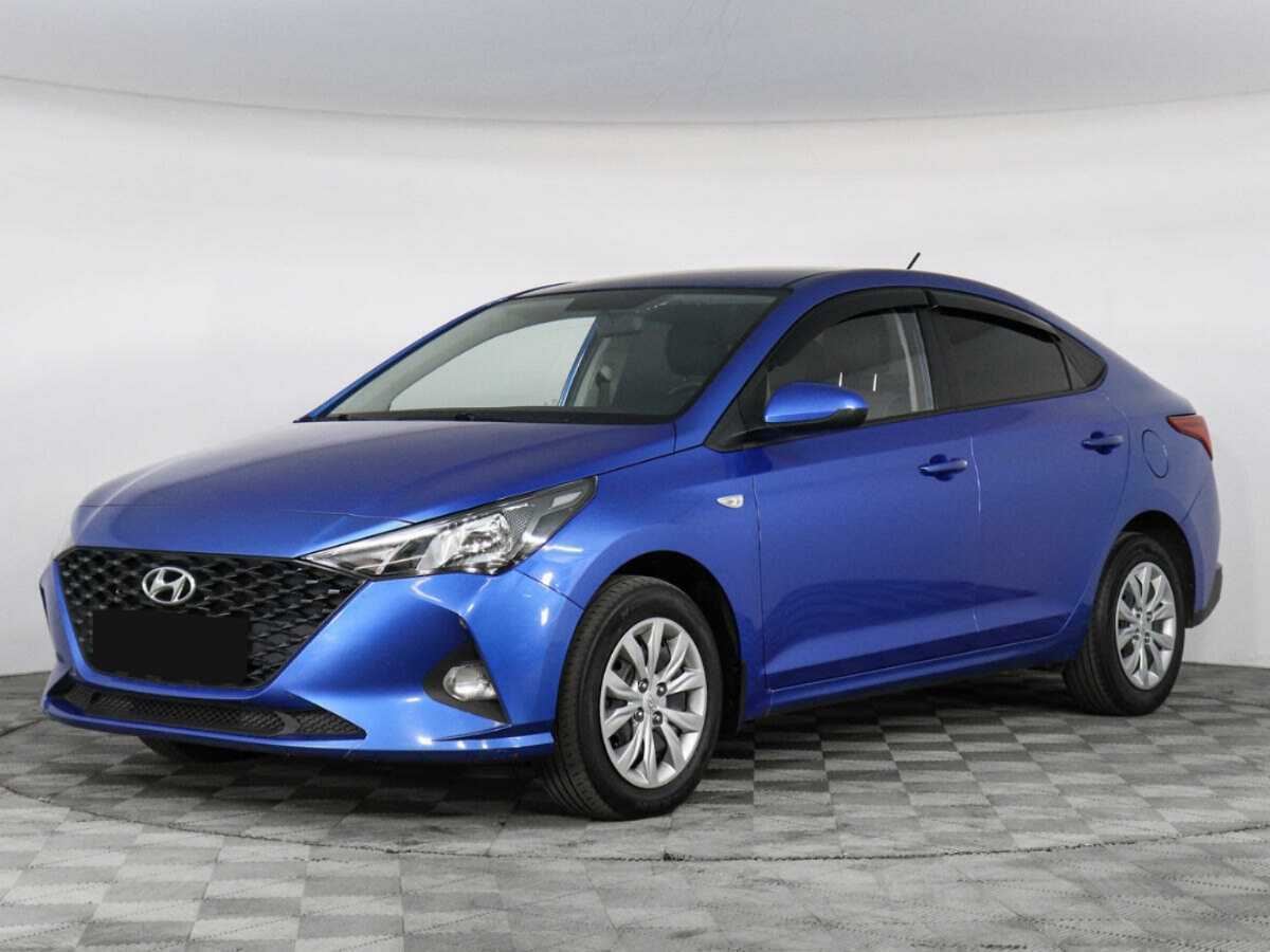 Hyundai Solaris 2020 года с пробегом. Посмотреть фото
