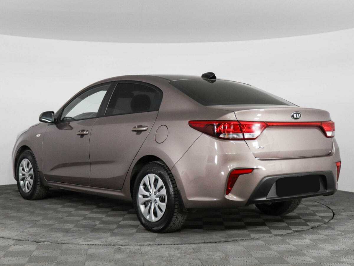 Kia Rio 2019 года с пробегом. Фото: #6