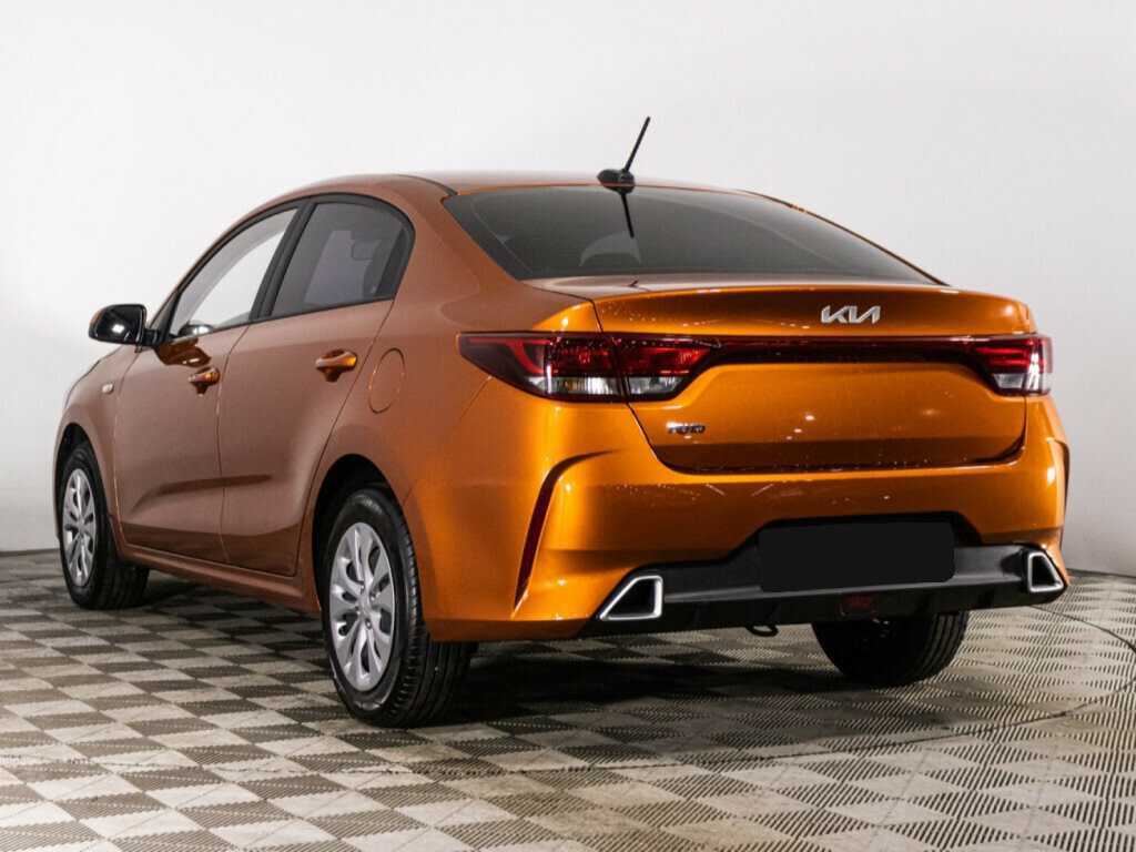 Kia Rio 2021 года с пробегом. Фото: #6