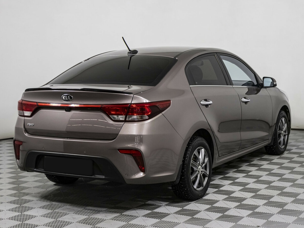 Kia Rio 2019 года с пробегом. Фото: #3