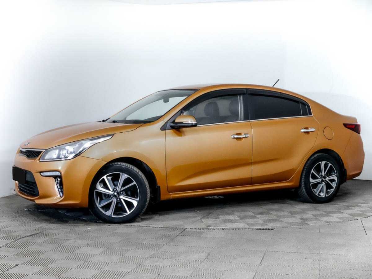 Kia Rio 2017 года с пробегом. Посмотреть фото