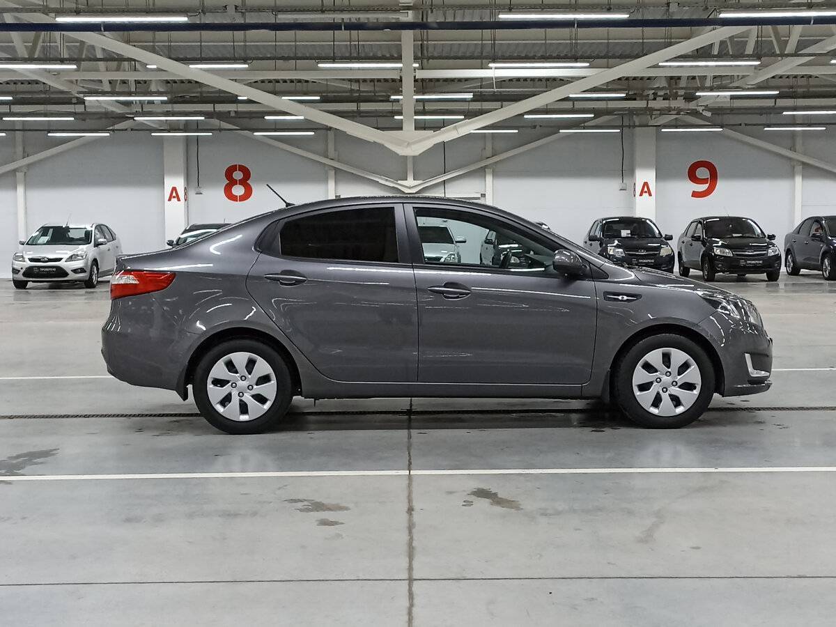 Kia Rio 2013 года с пробегом. Фото: #3
