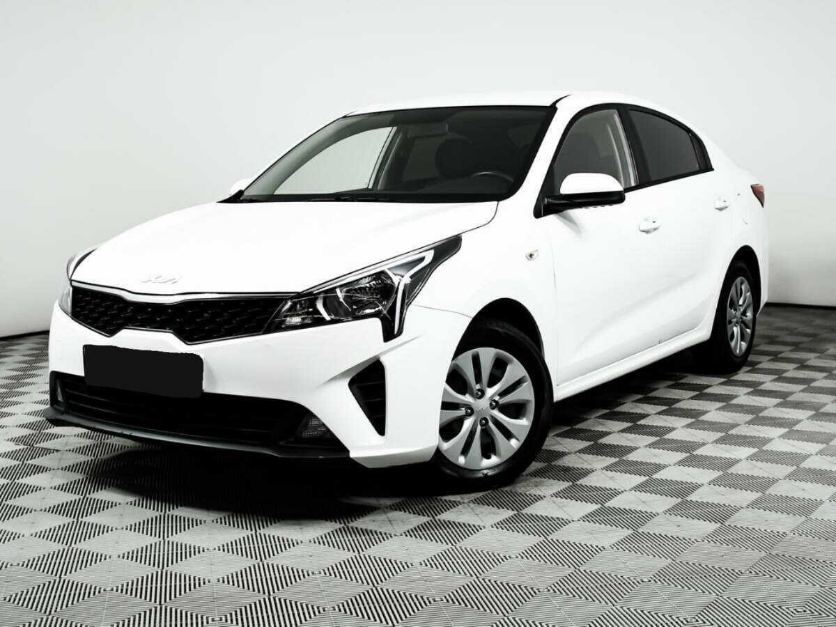 Kia Rio 2021 года с пробегом. Посмотреть фото
