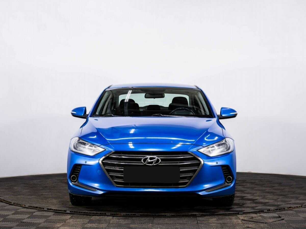 Hyundai Elantra 2017 года с пробегом. Фото: #1