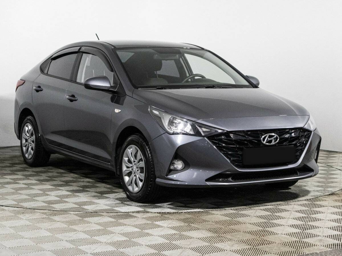 Hyundai Solaris 2021 года с пробегом. Фото: #2