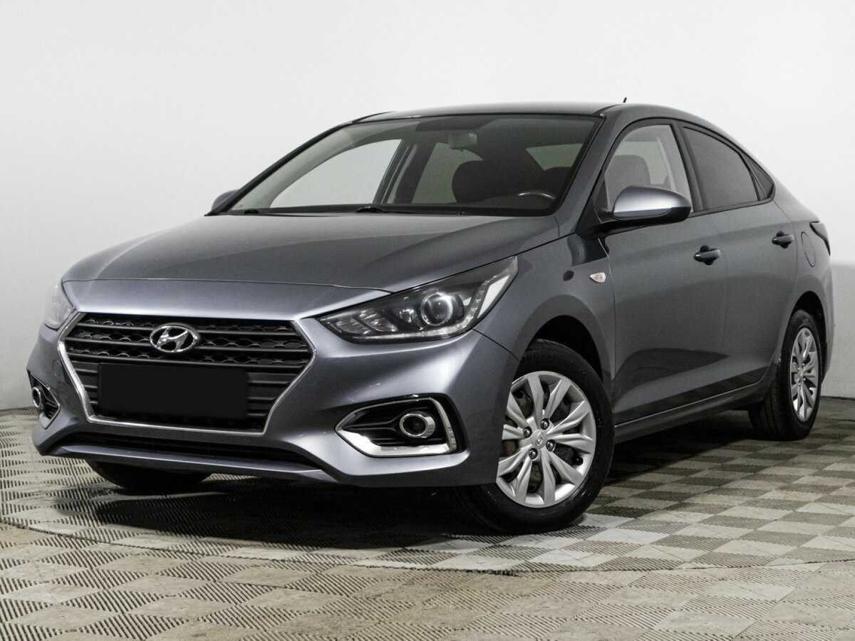 Hyundai Solaris 2018 года с пробегом. Посмотреть фото