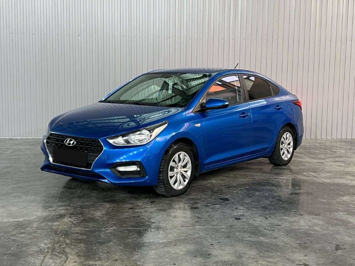 Hyundai Solaris 2018 года с пробегом. Посмотреть фото