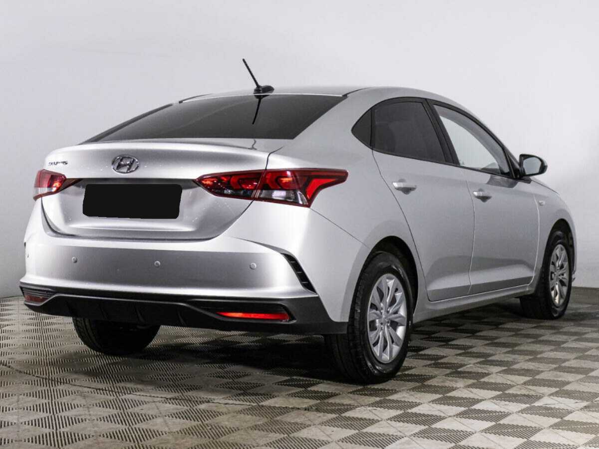 Hyundai Solaris 2021 года с пробегом. Фото: #4