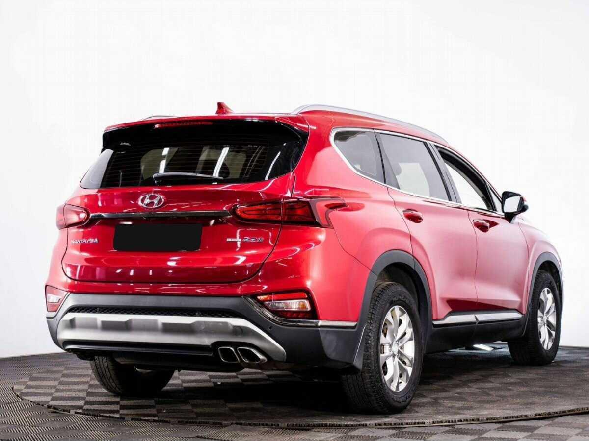 Hyundai Santa Fe 2019 года с пробегом. Фото: #5