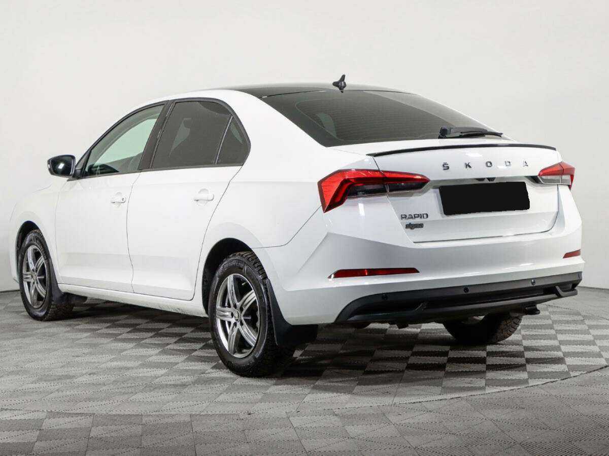 Skoda Rapid 2020 года с пробегом. Фото: #6