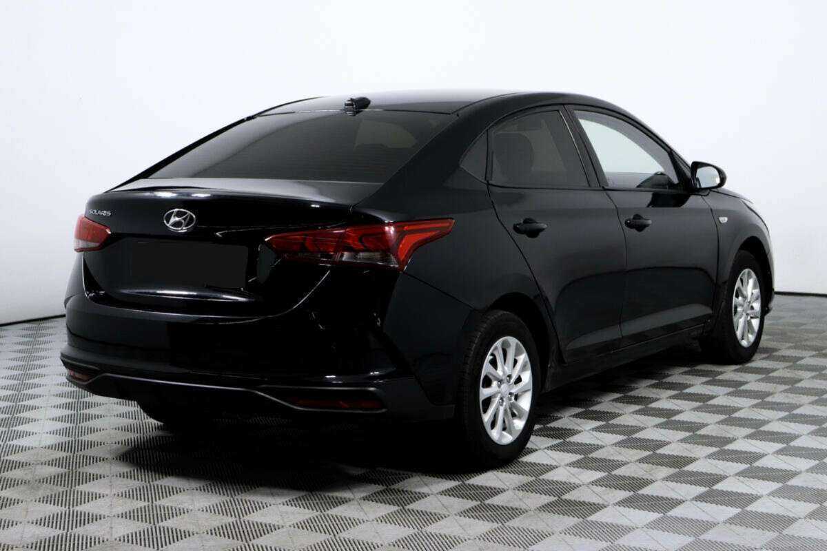 Hyundai Solaris 2021 года с пробегом. Фото: #4