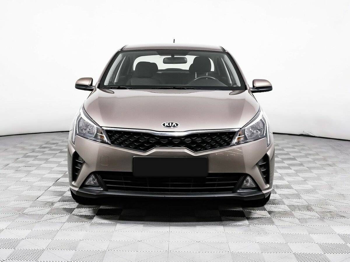 Kia Rio 2021 года с пробегом. Посмотреть фото