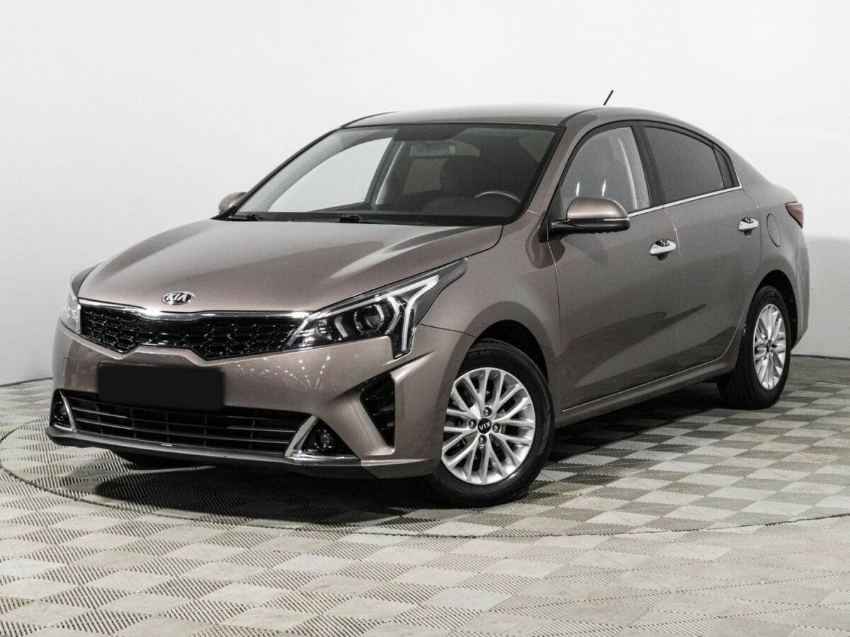 Kia Rio 2021 года с пробегом. Посмотреть фото