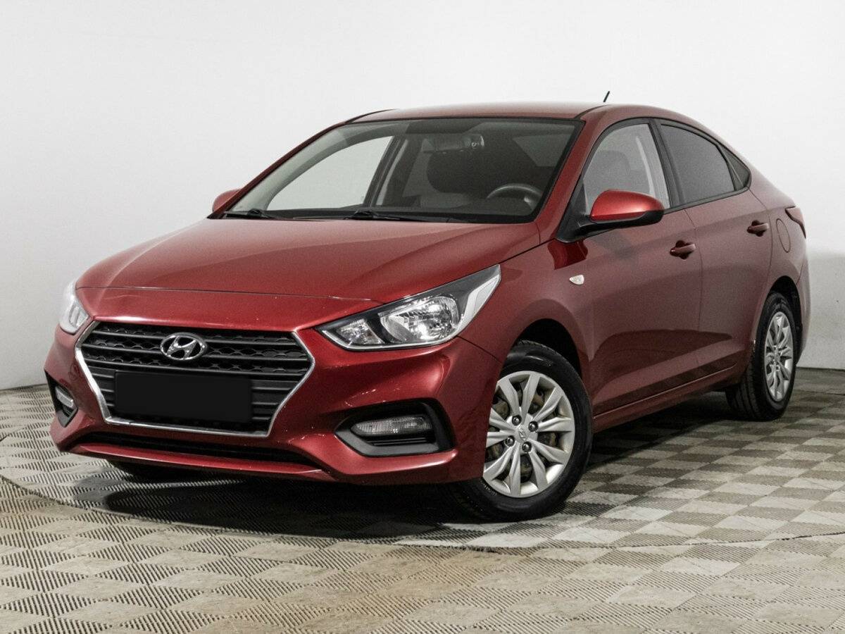 Hyundai Solaris 2018 года с пробегом. Посмотреть фото