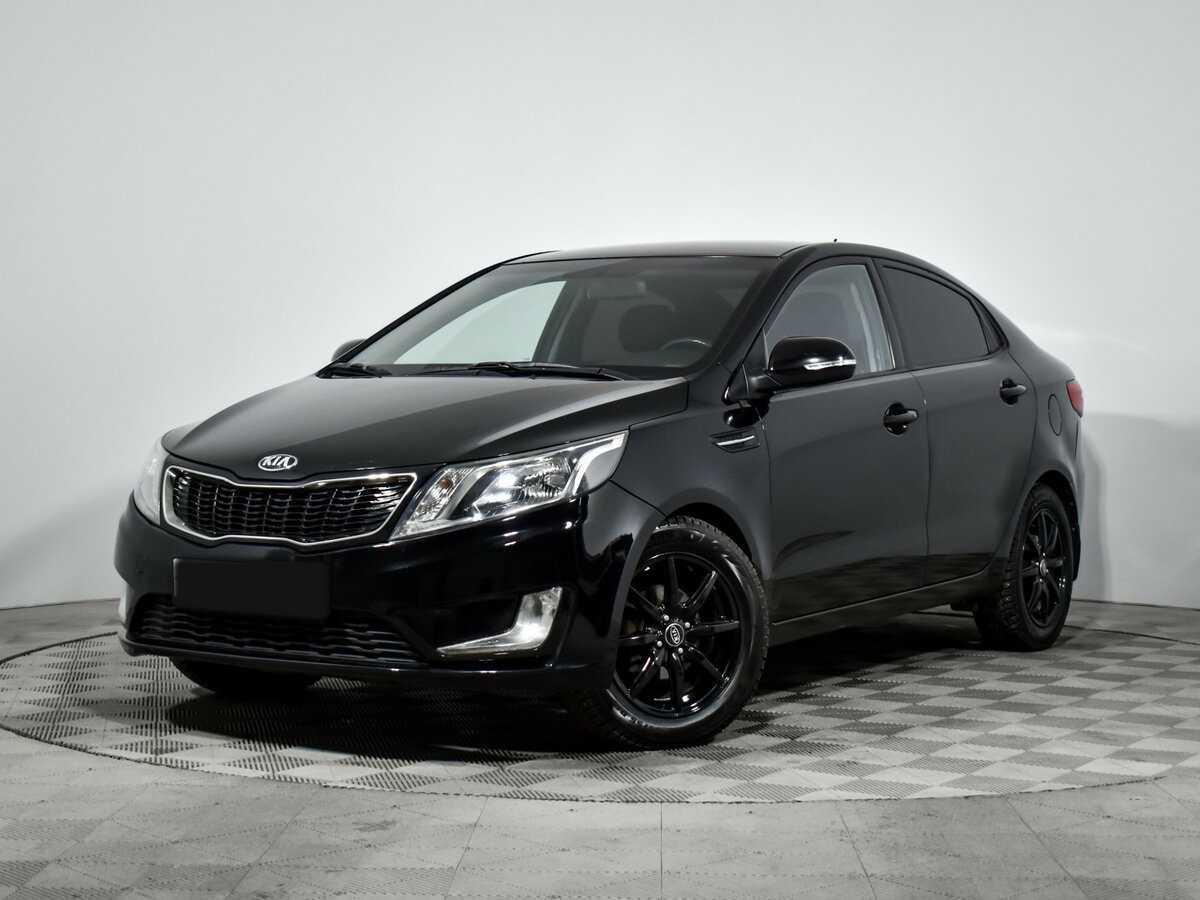 Kia Rio 2013 года с пробегом. Посмотреть фото