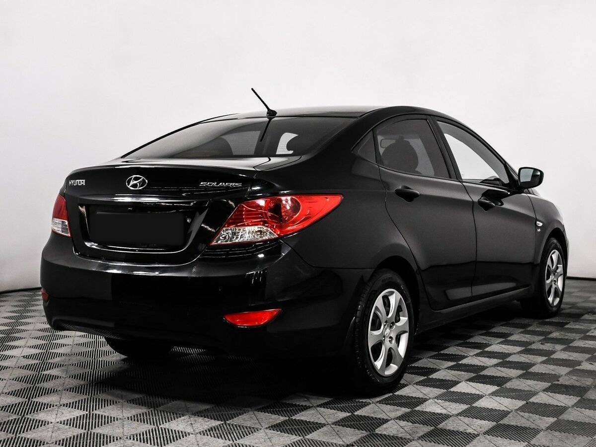 Hyundai Solaris 2012 года с пробегом. Фото: #4