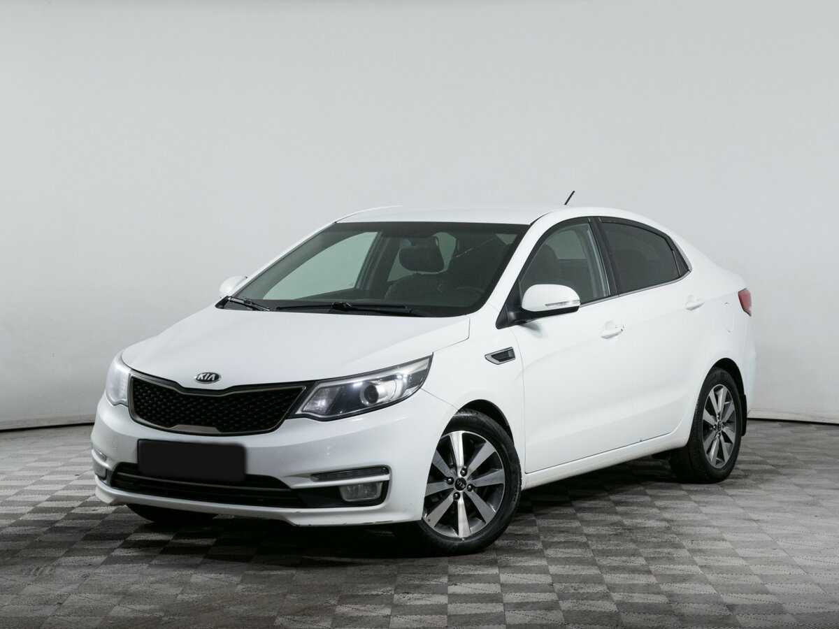 Kia Rio 2016 года с пробегом. Посмотреть фото