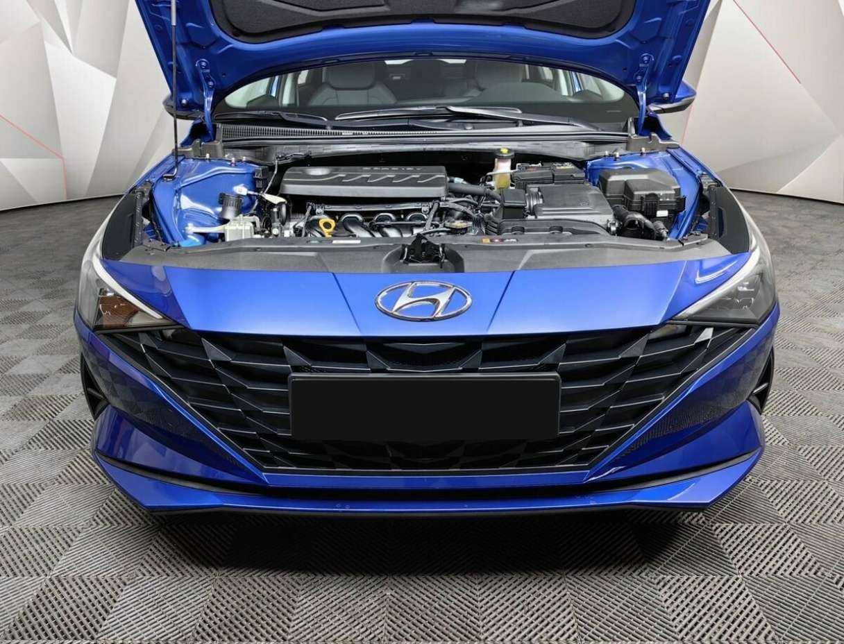 Hyundai Elantra 2022 года с пробегом. Фото: #17