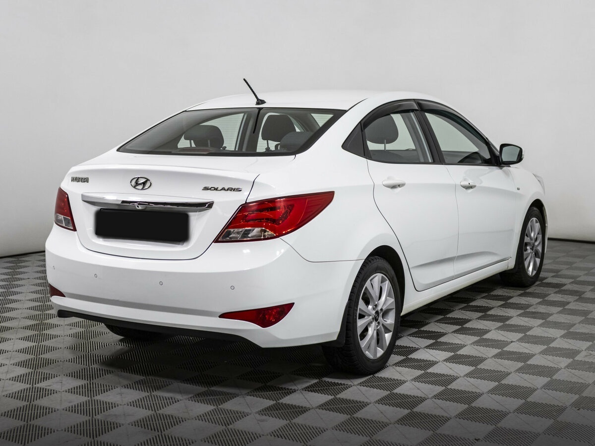 Hyundai Solaris 2015 года с пробегом. Фото: #4