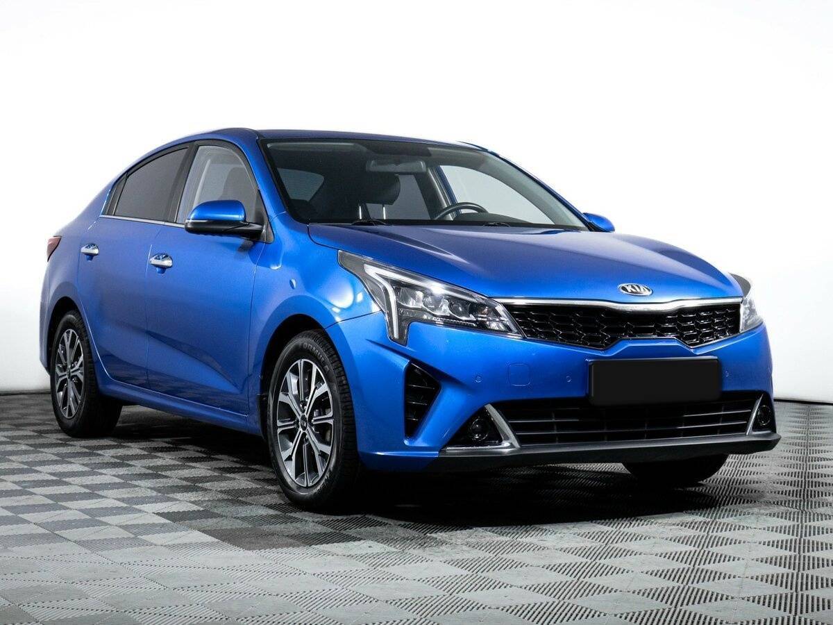 Kia Rio 2021 года с пробегом. Фото: #2