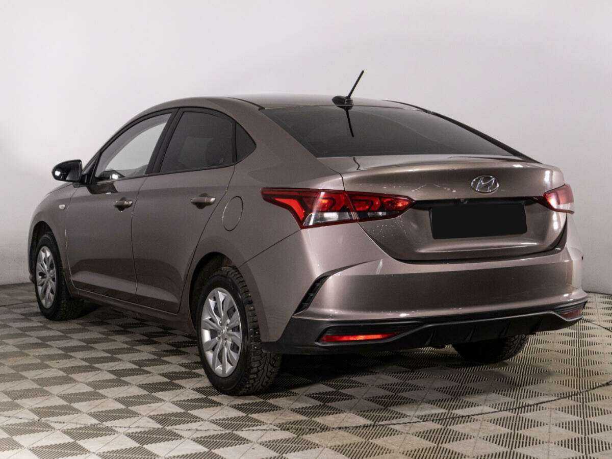 Hyundai Solaris 2021 года с пробегом. Фото: #6
