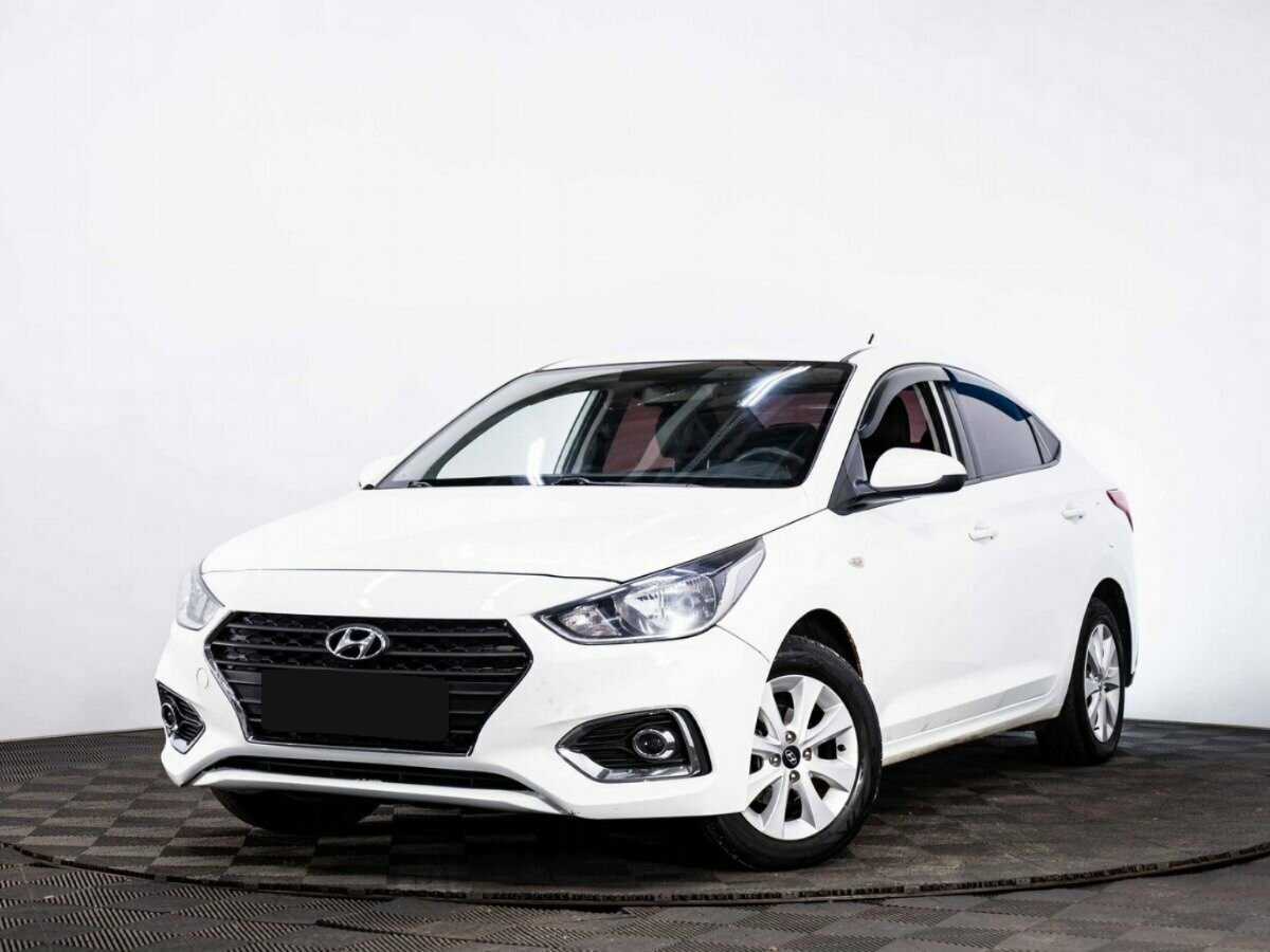 Hyundai Solaris 2018 года с пробегом. Посмотреть фото