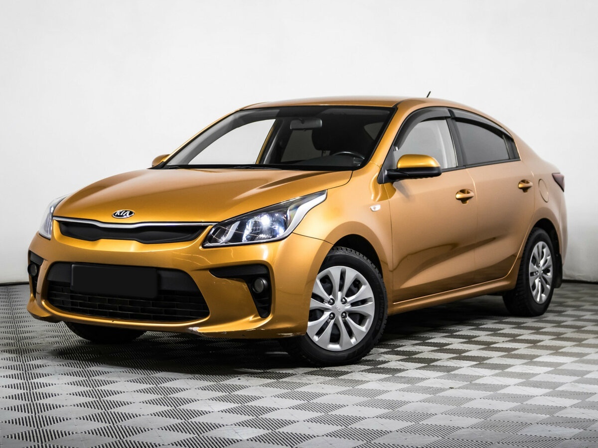 Kia Rio 2017 года с пробегом. Посмотреть фото