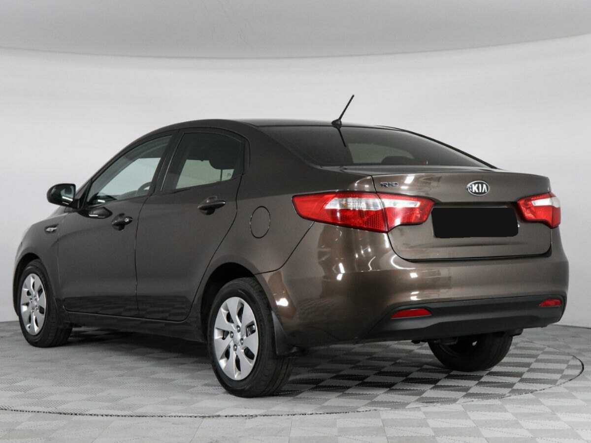 Kia Rio 2014 года с пробегом. Фото: #6