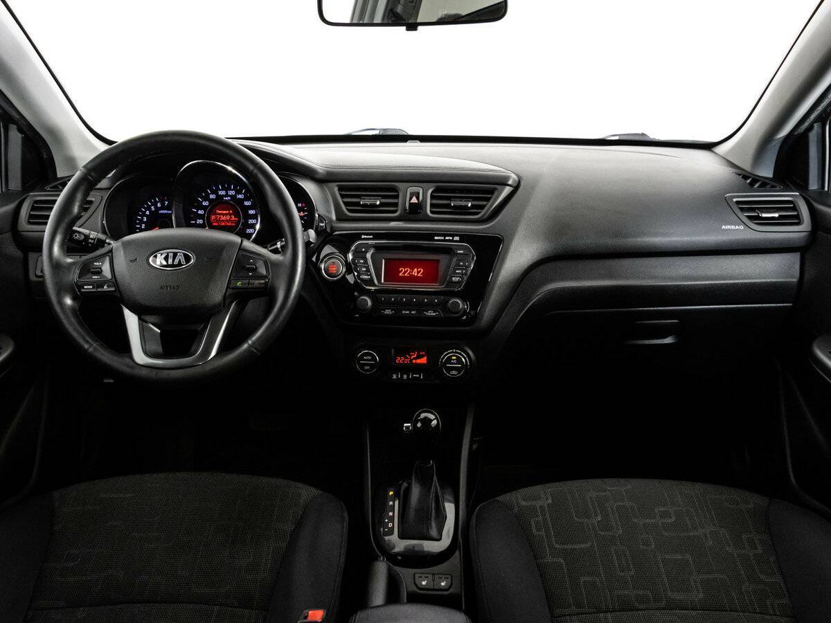 Kia Rio 2014 года с пробегом. Фото: #7