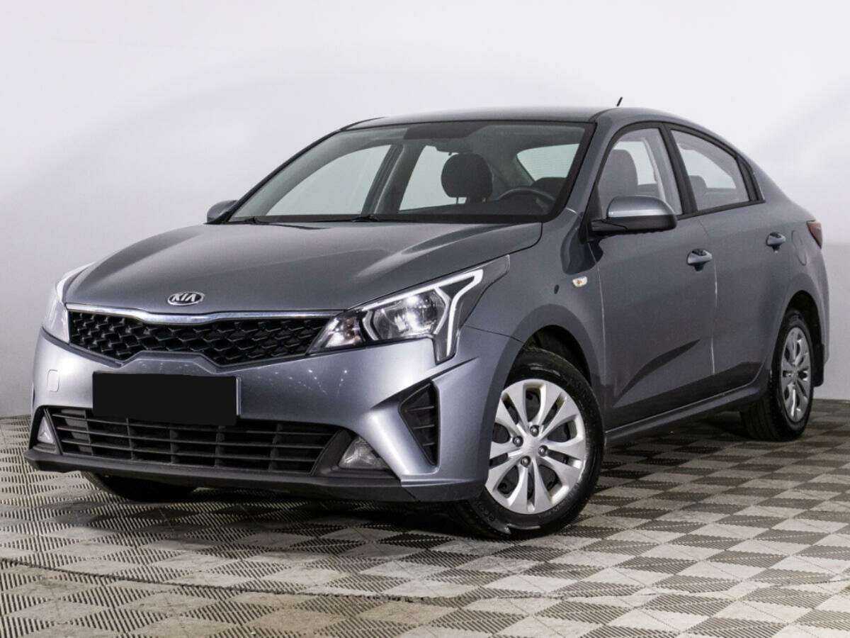 Kia Rio 2021 года с пробегом. Посмотреть фото