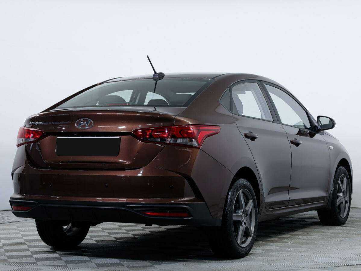 Hyundai Solaris 2021 года с пробегом. Фото: #3