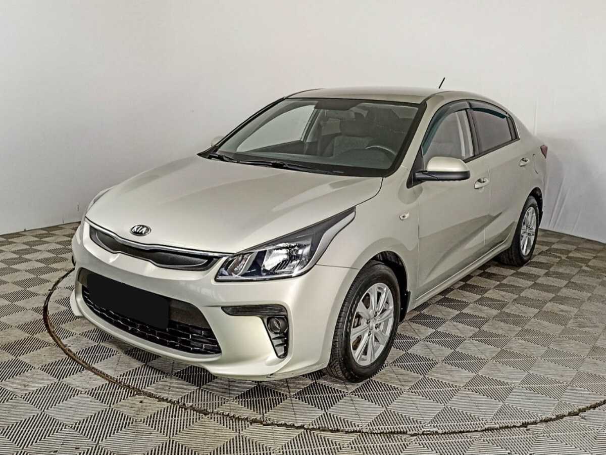 Kia Rio 2019 года с пробегом. Посмотреть фото