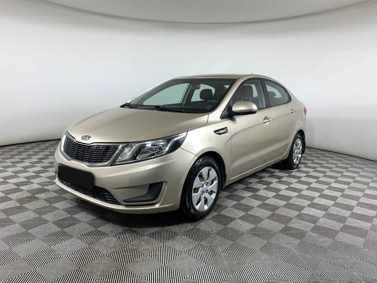 Kia Rio 2012 года с пробегом. Посмотреть фото