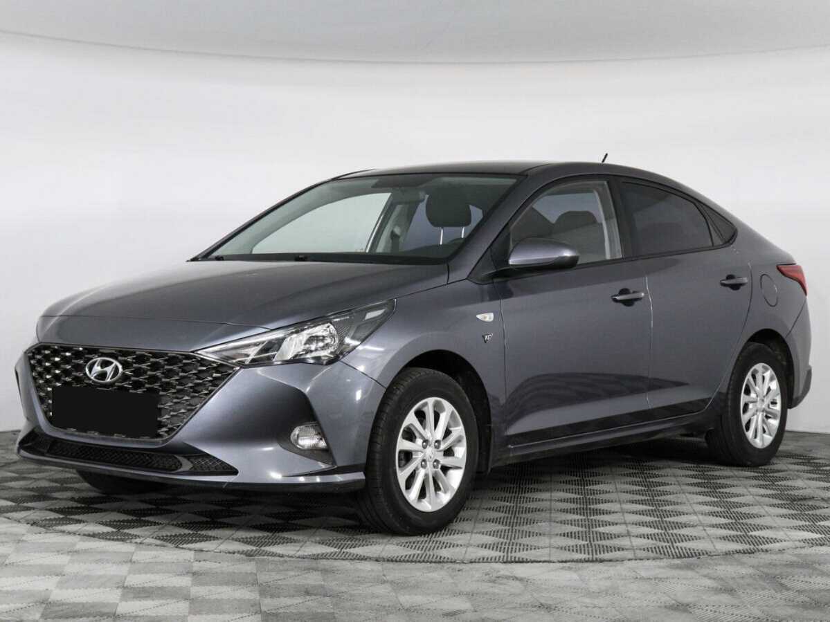 Hyundai Solaris 2021 года с пробегом. Посмотреть фото
