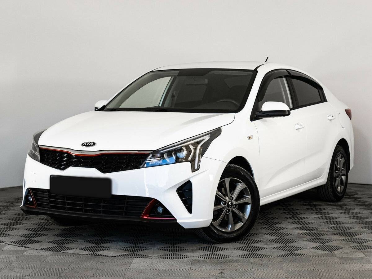 Kia Rio 2021 года с пробегом. Посмотреть фото