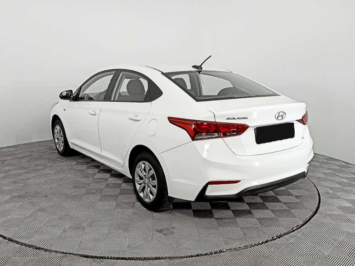 Hyundai Solaris 2019 года с пробегом. Фото: #6
