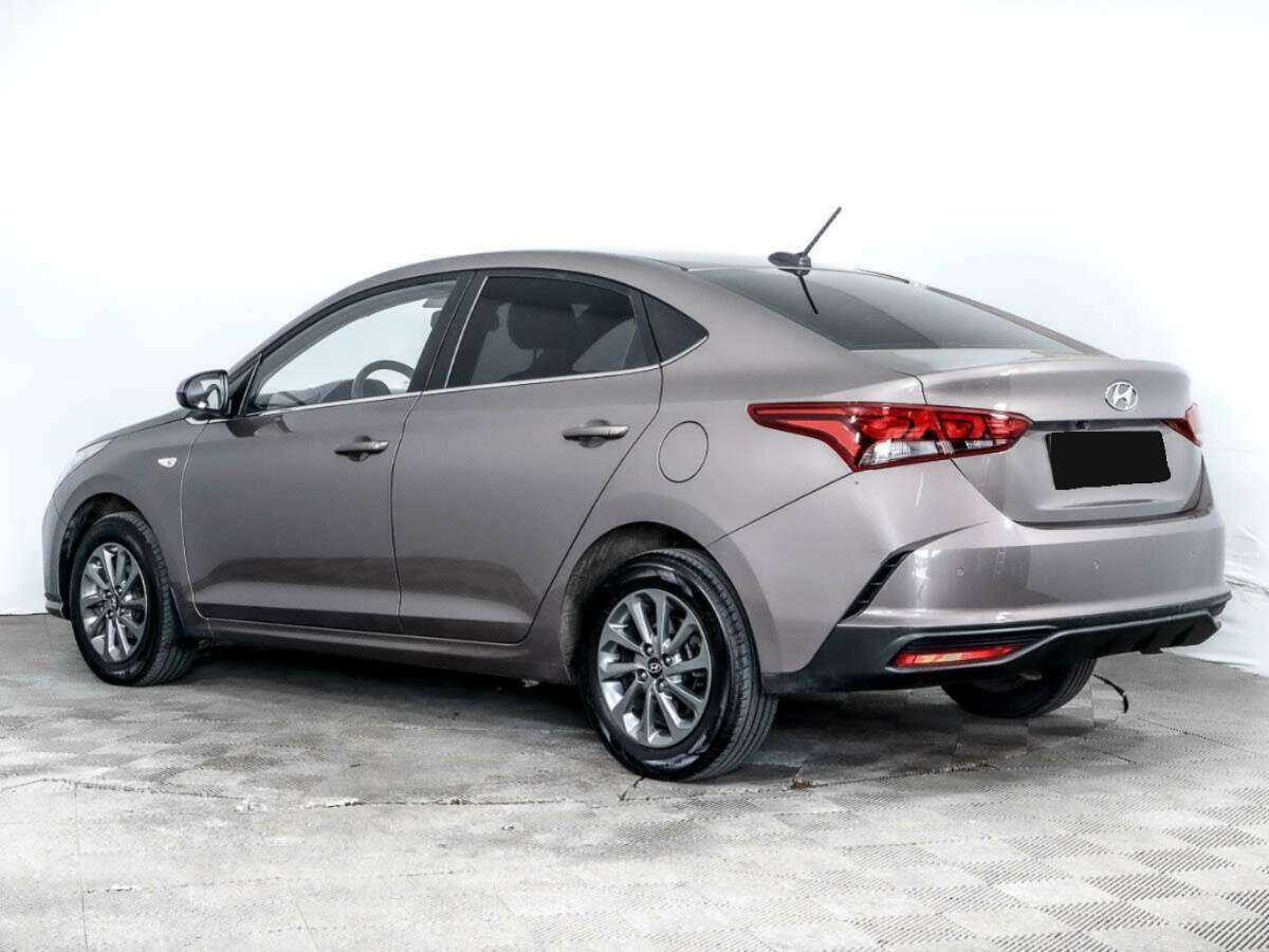 Hyundai Solaris 2022 года с пробегом. Фото: #4