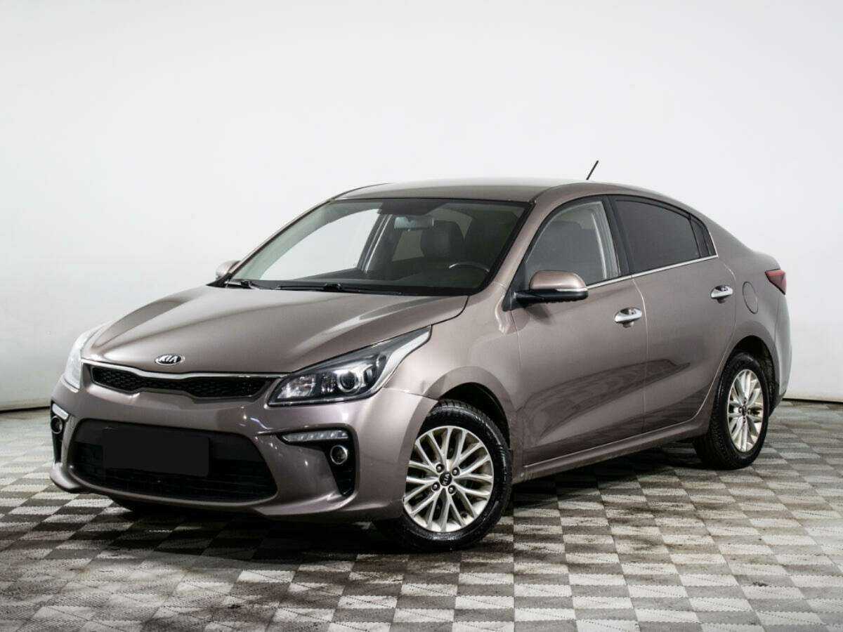 Kia Rio 2017 года с пробегом. Посмотреть фото