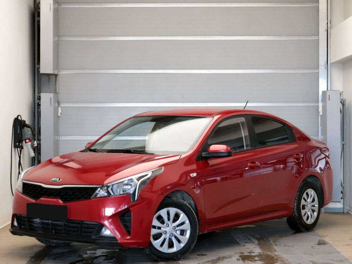Kia Rio 2020 года с пробегом. Посмотреть фото