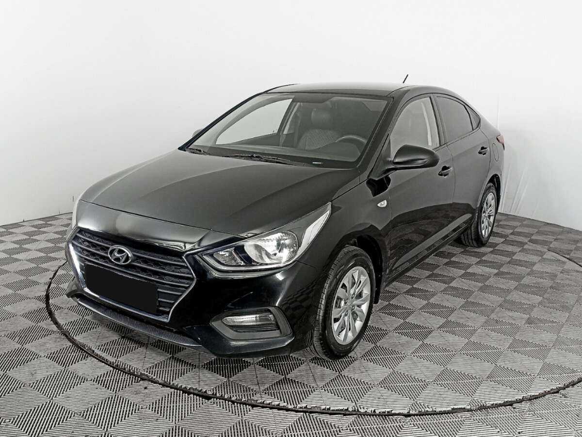 Hyundai Solaris 2018 года с пробегом. Посмотреть фото
