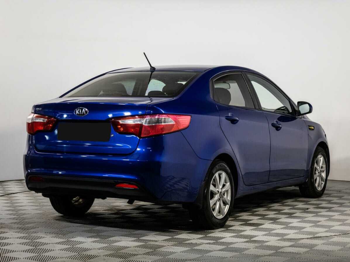 Kia Rio 2013 года с пробегом. Фото: #3