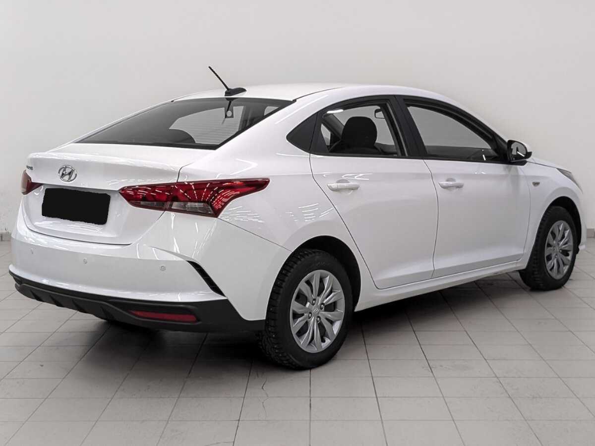 Hyundai Solaris 2021 года с пробегом. Фото: #4
